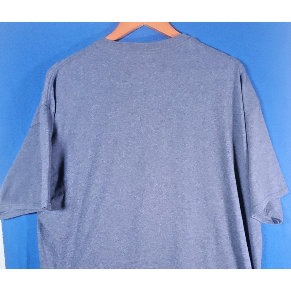 Vintage Team Jesus T-Shirt Mens 2XL Blue Graphic Tee Christian Religious - Picture 6 of 13